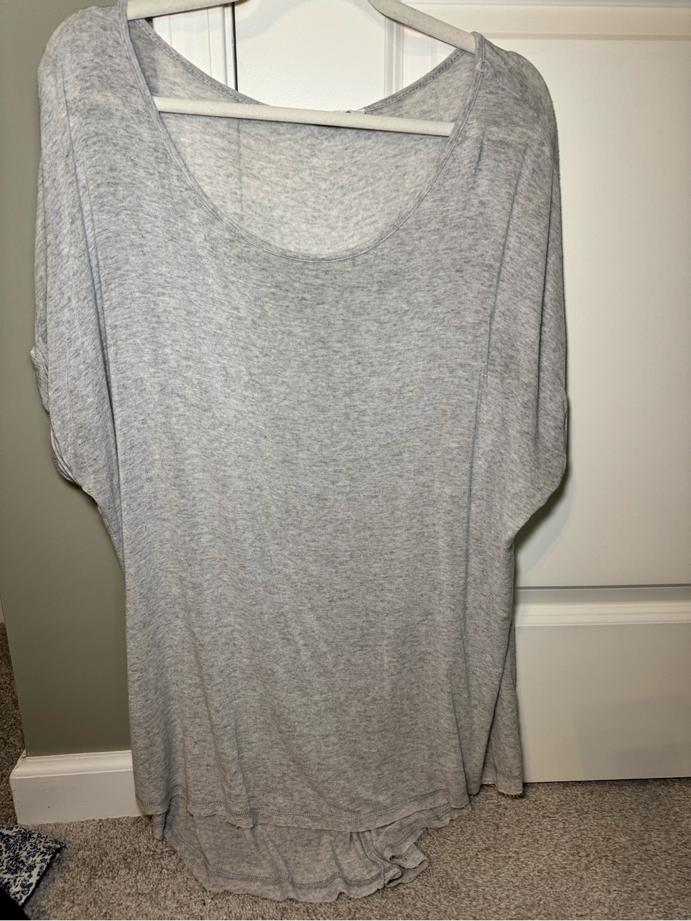 Shop Talulah Women's Relaxed Scoop Neck Top - Light Gray